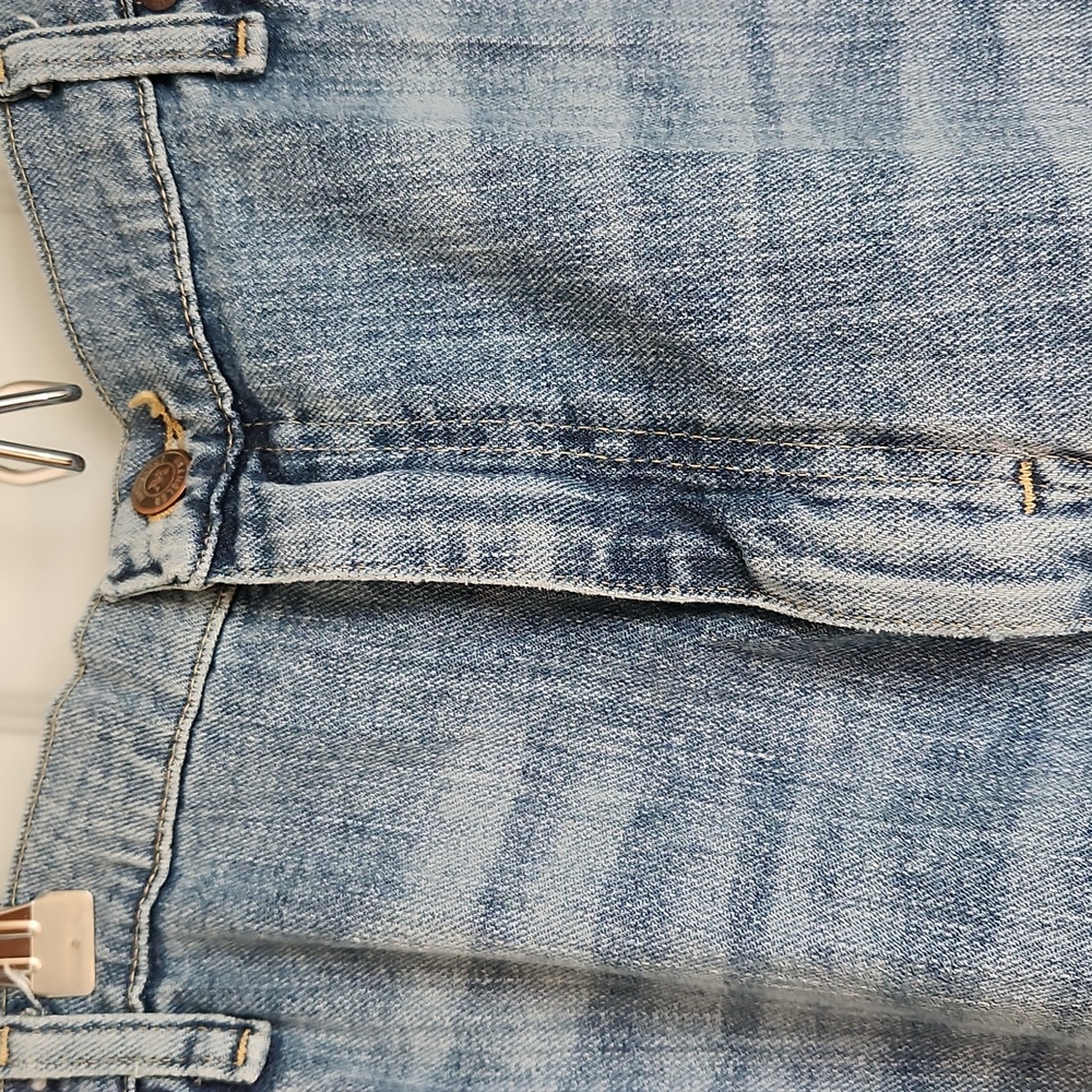 Wrangler  Authentics,  NWTG, Sz 42 X 30 Light Blue Jeans, 3 Pockets in Front - Picture 5 of 11